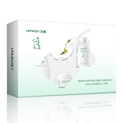 Infant Kiwi Fruit Six-Pieces Suit